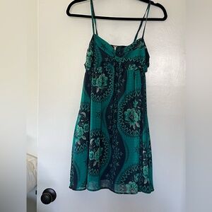 Free people chiffon dress XS